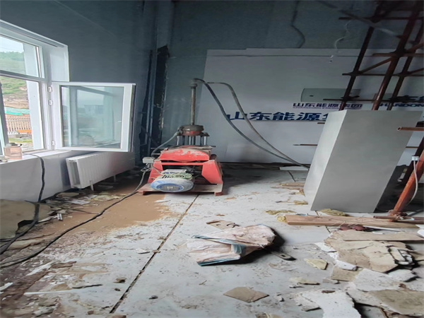 定州地基基础下沉墙体裂缝加固注浆顶升施工